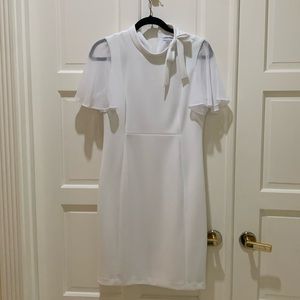 Calvin Klein, White Dress